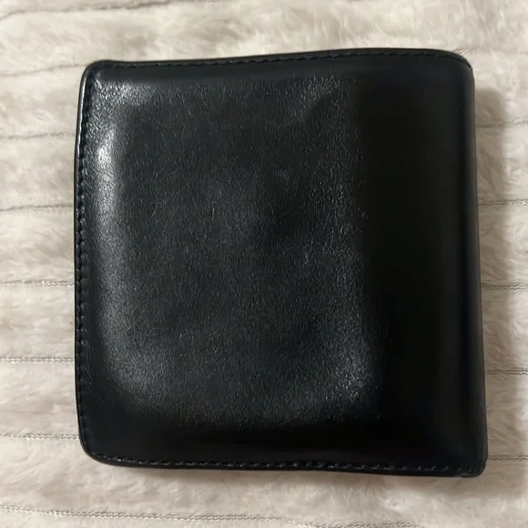 CHANEL Black  Caviar Bifold Wallet Mens Womens Unisex Vintage Authentic - Picture 3 of 3